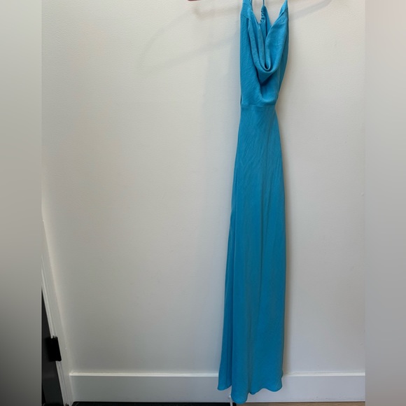 RUNAWAY aqua blue dress, size: medium - Picture 3 of 7